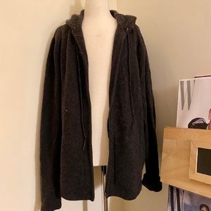 100% Cashmere Hoodie